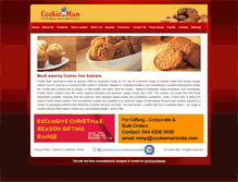 Tablet Screenshot of cookiemanindia.com